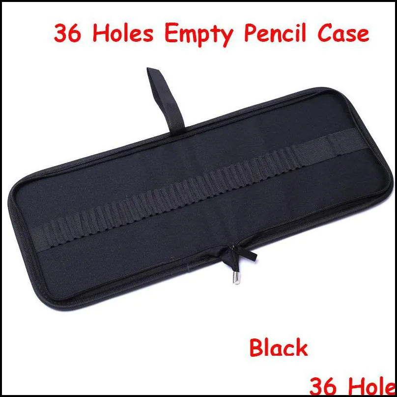 pencil cases 36/72 holes case school for girls boys pen box canvas penal big fold pencilcase large ballpoint bag cartridge penalty1