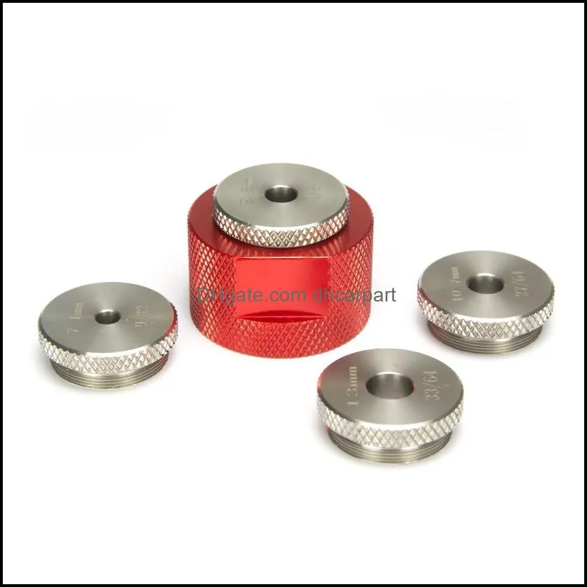 fittings baffle cone cups guide drill jig fixture for modular solvent trap mst standard 1 375x24 thread cup end cap 22 to 45 baffle