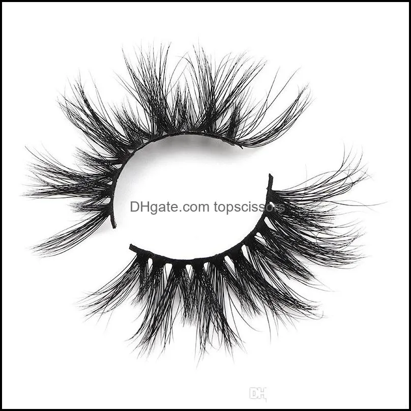 hotsell 3d 25mm mink eyelashes crisscross strands cruelty lashes for womens make up soft dramatic eyelashes