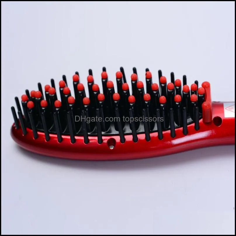 hair brush fast hair straightener comb electric brush comb irons auto straight hair comb brush tool