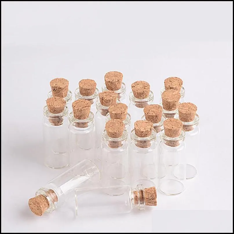 novelty items mini glass bottles with corks decorative storage jar small wish bottle with tags and rope hanging decor wedding gift for guest 20220511