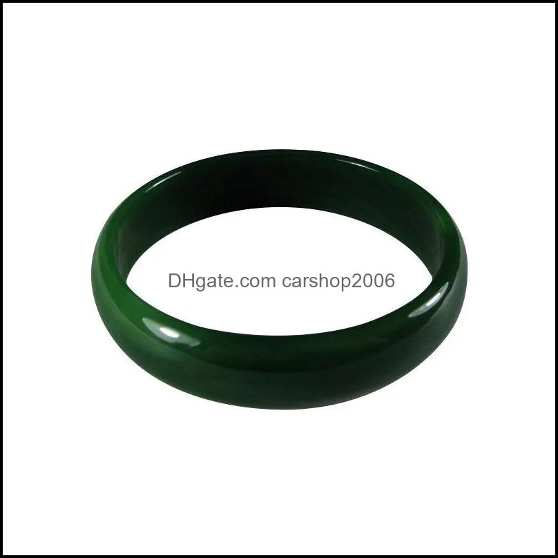 bangle wholesale supply brazil grass green agate bracelet retro womens primary color dry chalcedony braceletbangle