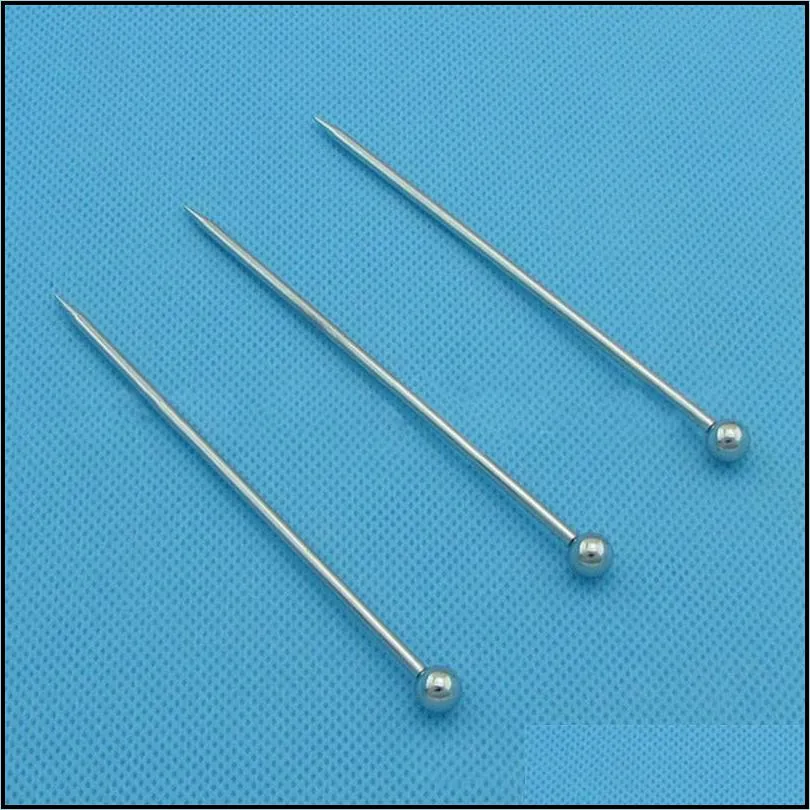 stainless steel cocktail picks fruit toothpicks for party bar tools drink stirring sticks martini picks 459 d3