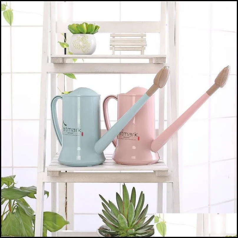 watering equipments 2 liter plastic watering can flower plant shower tool detachable long mouth kettle garden irrigation spray bottle 20220611