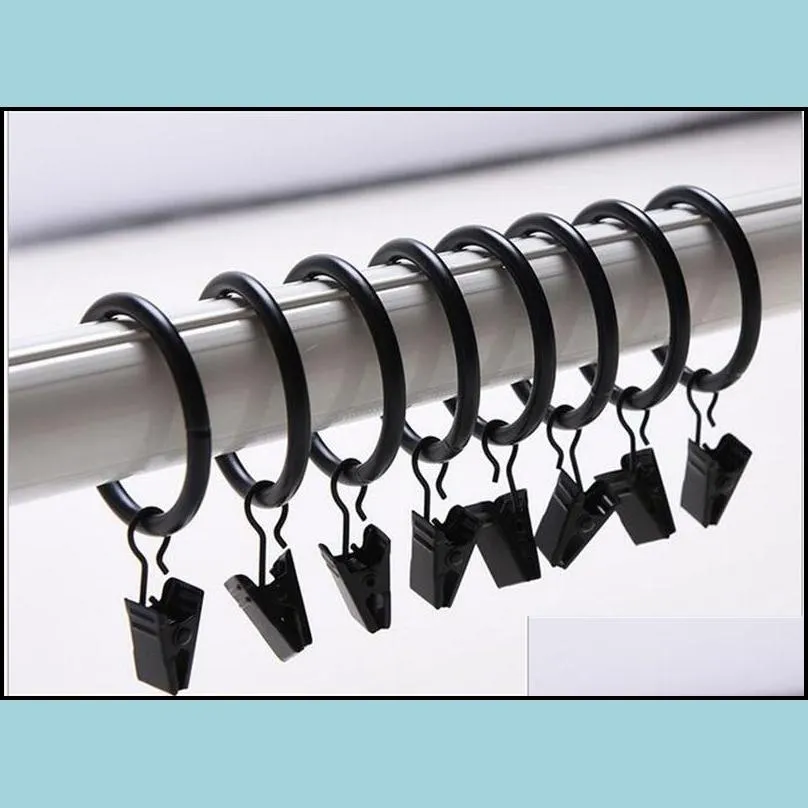 household window curtain clip durable metal mini hook wear resistant shower curtains ring fashion home accessory 0 45dg9 ff