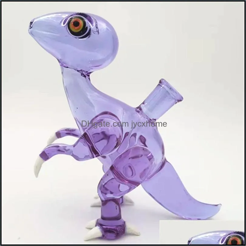 glass dino water rig bong hookah pipes bubbler oil rig wholesale