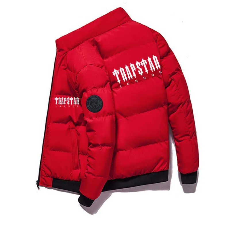 Men`s Jackets Trapstar New Mens Winter Jackets and Coats Outerwear Clothing 2022 London Parkas Jacket Men`s Windbreaker Thick Warm Male Parkas Y2211