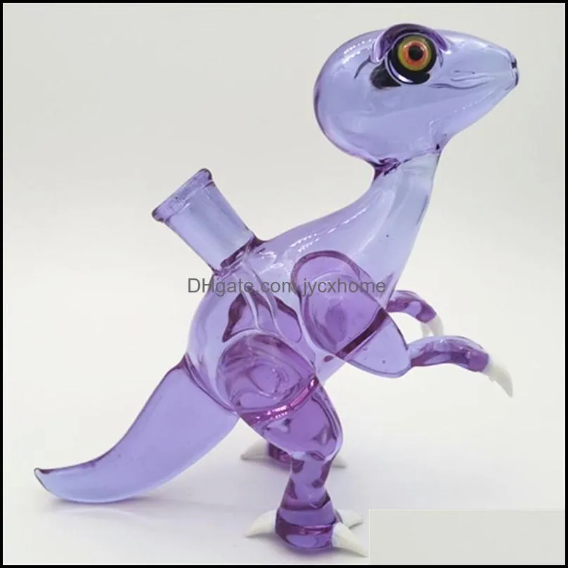 glass dino water rig bong hookah pipes bubbler oil rig wholesale