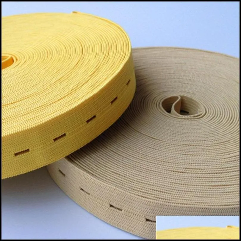 other arts and crafts elastic bands 2cm 30m woven button hole elastic band elast stretch tape extend finish tapes diy sewing garment accessory 20220618