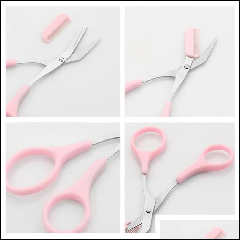 12 5cm4 92 trimmer scissors cosmetic makeup com beauty girl lady women eyebrow scissorb shear groom hair trim eyelash eye brow