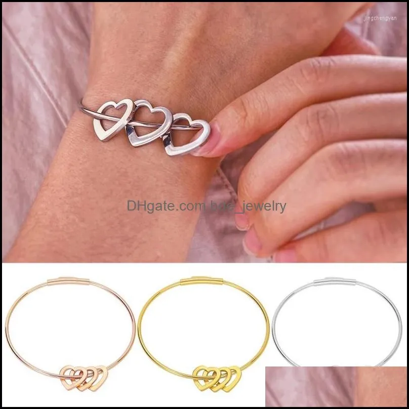 bangle womens charm bracelets for women mom wife girls her teen christmas gifts l5yb