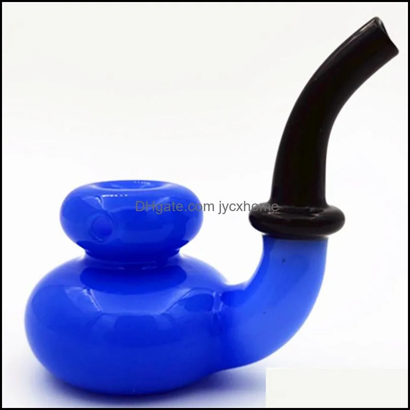 glass pipe dry water bong bongs bubbler hookahs purple pipes dab rig