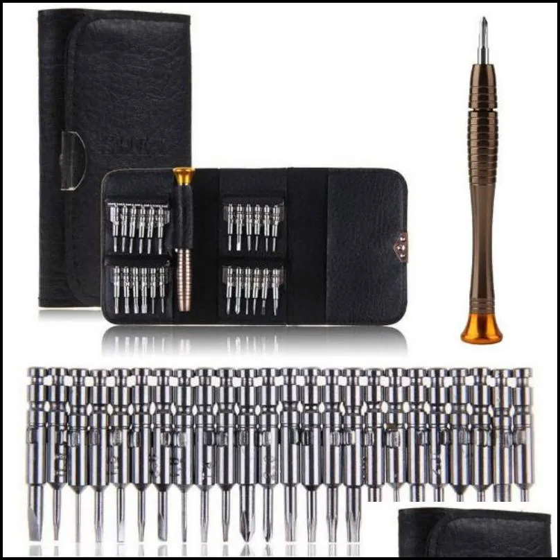 mini precision screwdriver set 25 in 1 electronic torx screwdriver opening repair tools kit for iphone camera watch tablet pc