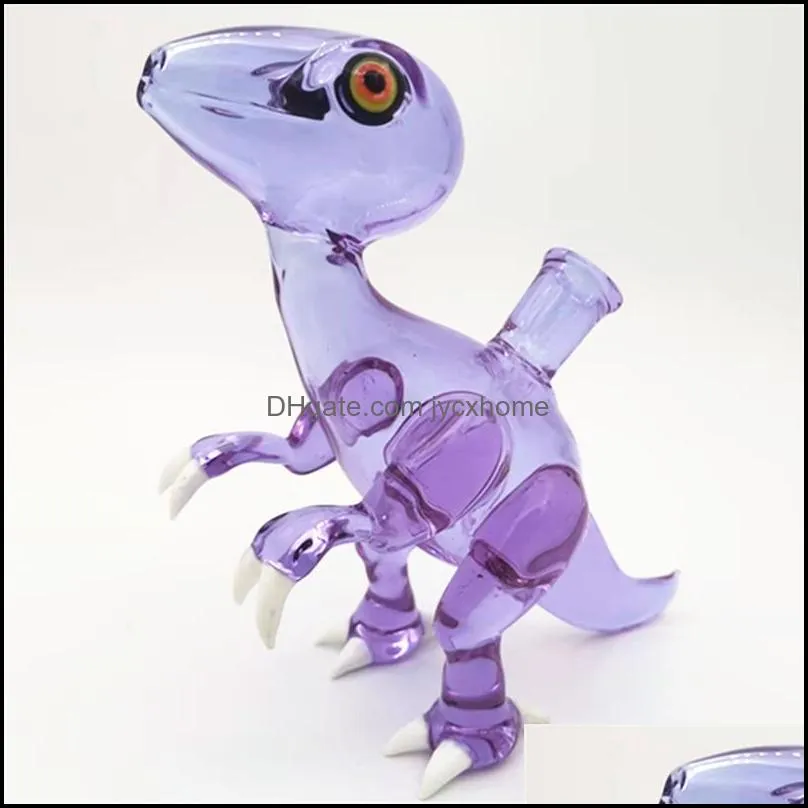 glass dino water rig bong hookah pipes bubbler oil rig wholesale