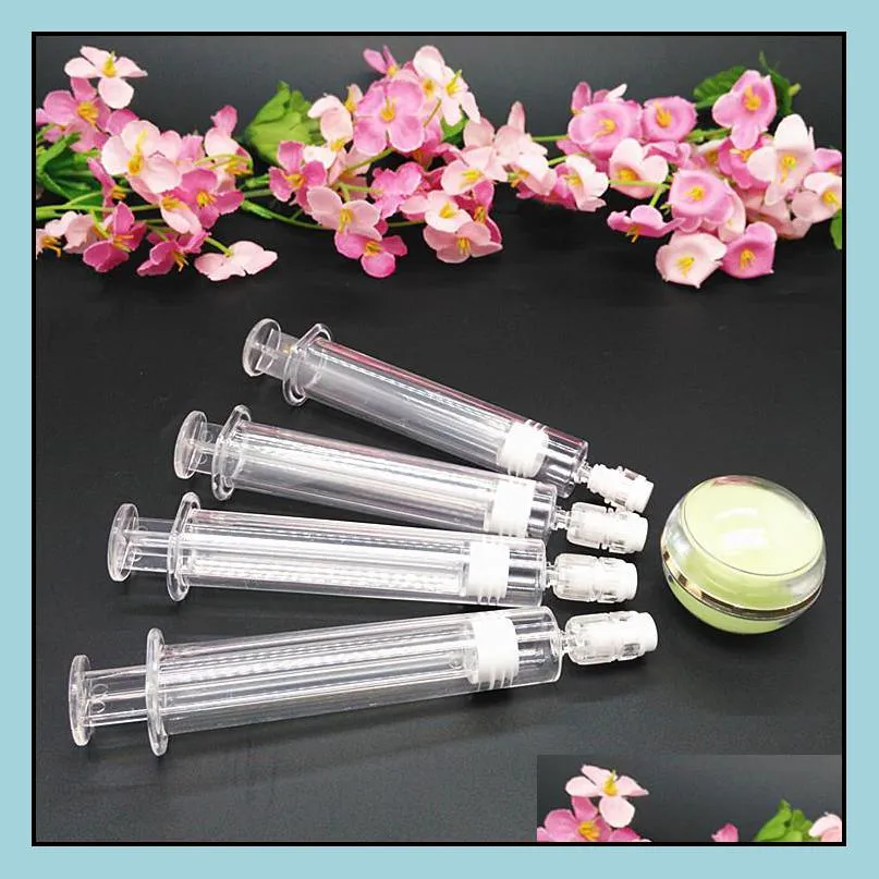 empty cosmetic essence syringe bottle plastic diy water needle refillable container shuiguang bottle