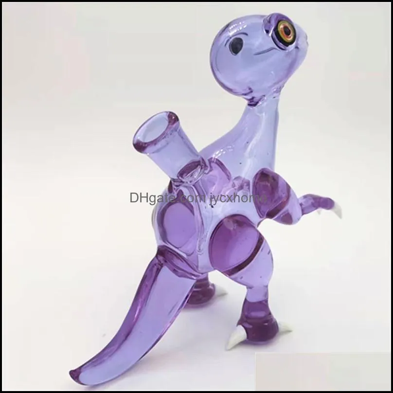 glass dino water rig bong hookah pipes bubbler oil rig wholesale