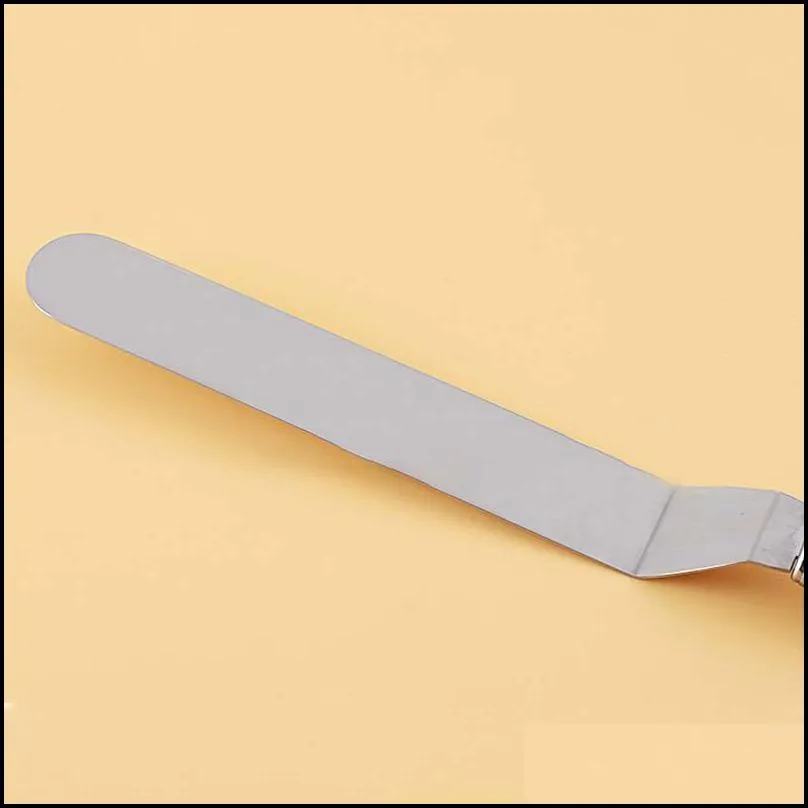 cake decorating tools stainless steel baking pastry tools portable cream spatula butter accessories kitchen gadgets