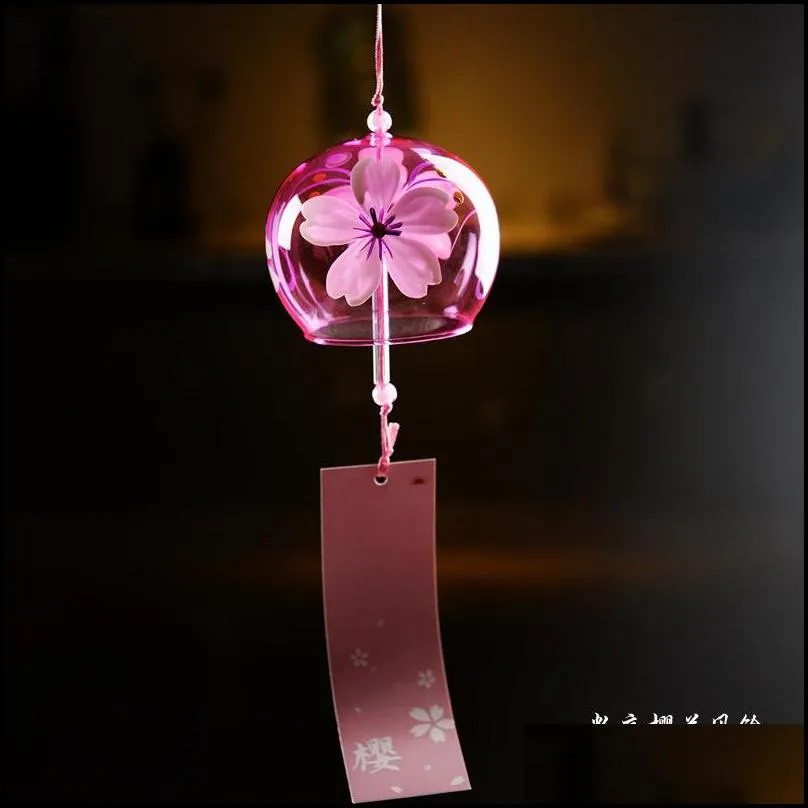 japanese wind bell japan wind chimes handmade glass furin home decors spa kitchen office decor 20220503 d3