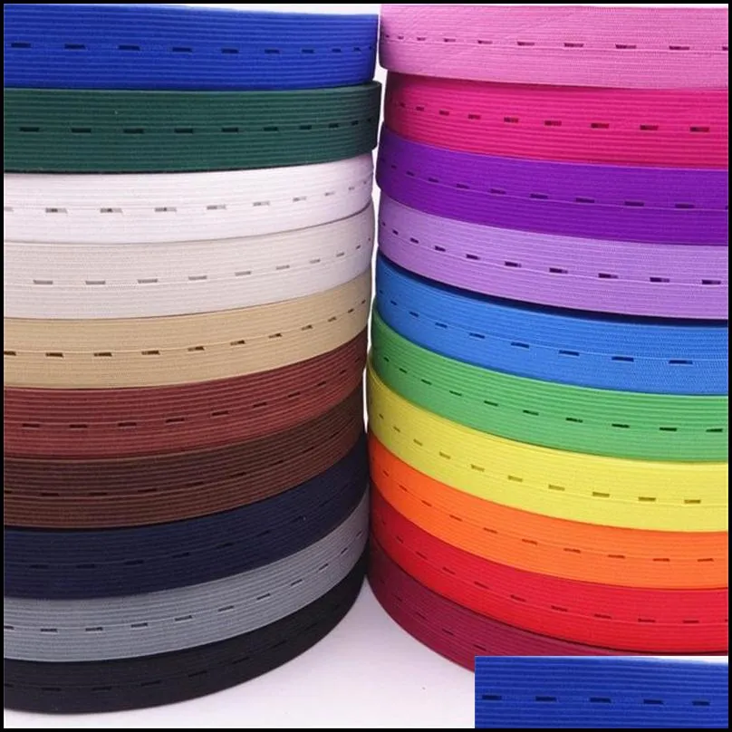 other arts and crafts elastic bands 2cm 30m woven button hole elastic band elast stretch tape extend finish tapes diy sewing garment accessory 20220618