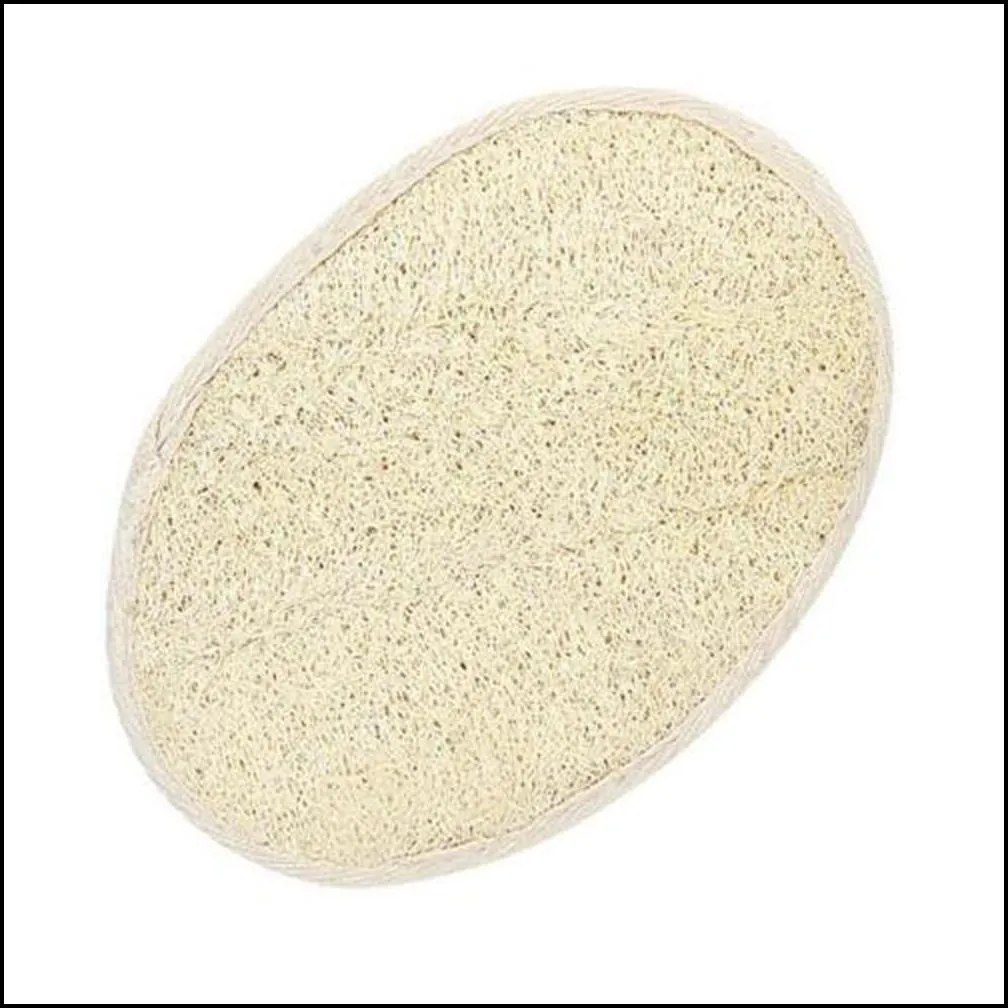 natural loofah pad sponge bath ball shower rub for whole body healthy massage brush scrubber exfoliator washing pad