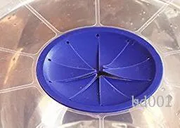 round splash guard bowl lids waterproof plastic egg bowl whisks screen cover fungus proofing resuable kitchen accessories 7 7mc bb