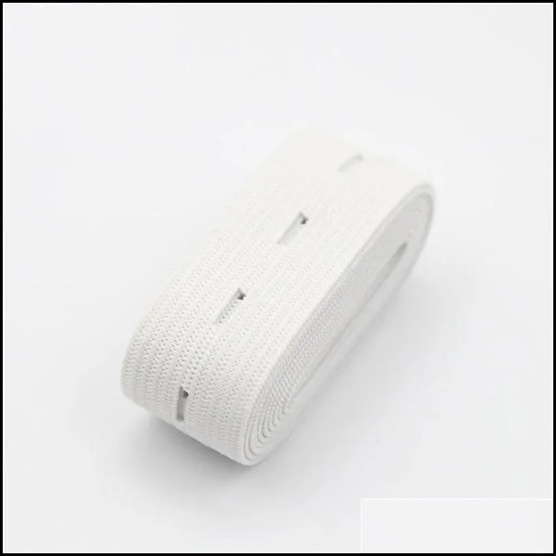 other arts and crafts elastic bands 2cm 30m woven button hole elastic band elast stretch tape extend finish tapes diy sewing garment accessory 20220618