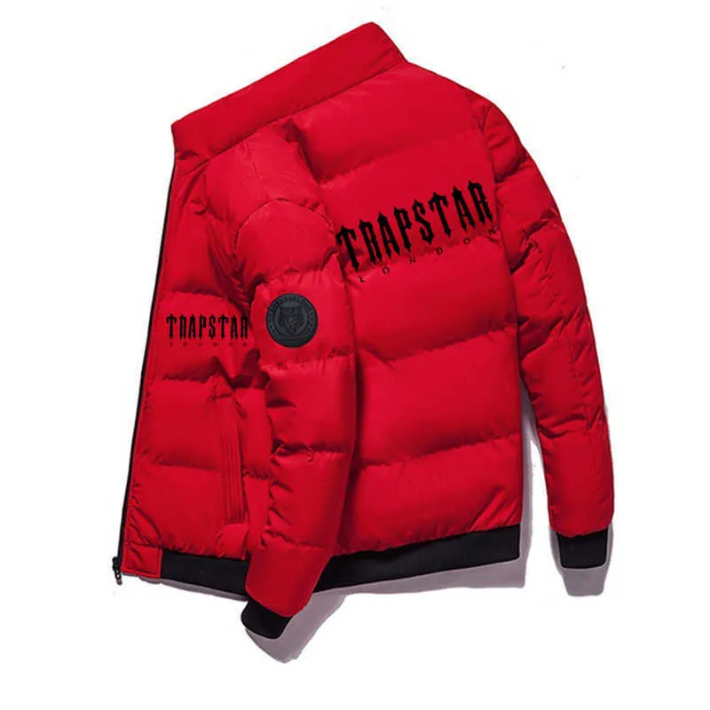 Men`s Jackets Trapstar New Mens Winter Jackets and Coats Outerwear Clothing 2022 London Parkas Jacket Men`s Windbreaker Thick Warm Male Parkas Y2211