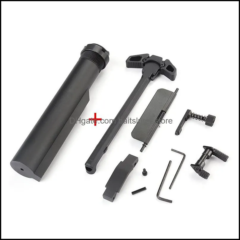 tactical buffer tube kit color suit combination charging handle ar15 m16 hunting accessories289z