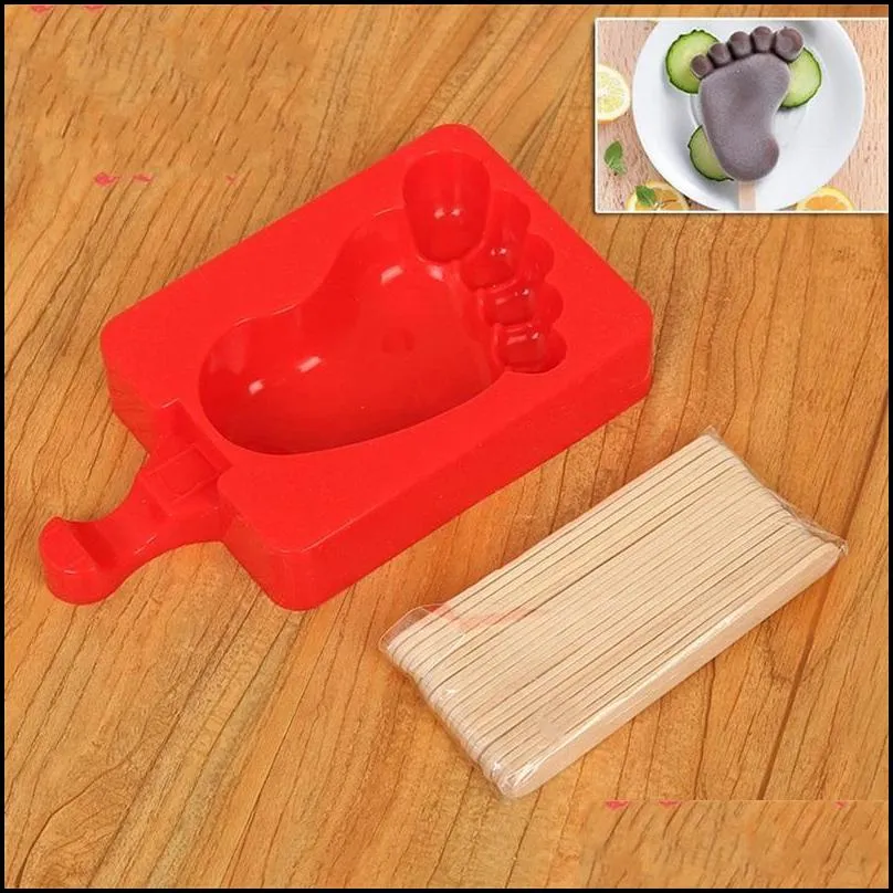 diy silicone ice cream mold cartoon many style popsicle mould resuable eco friendly cake baking moulds easy to clean 4 3sj bb