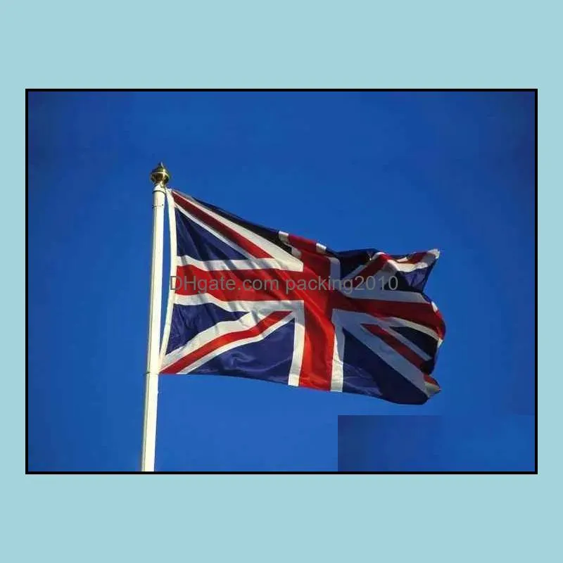 3*5ft uk flag queen elizabeth ii the united kingdom national flags hanging banner flag england british home party decoration 85*144cm