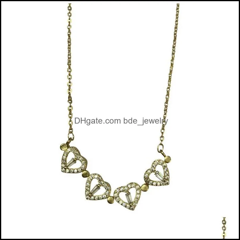 chains fashion tiny heart dainty initial necklace gold silver color letter name choker for women pendant jewelry gifts