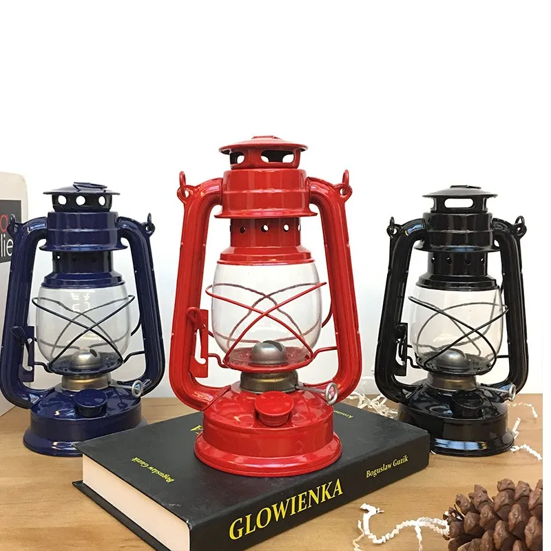 19/ retro outdoor camping kerosene lamp portable lantern bronze colored oil lamp vintage photo props outdoor camping lights portable lanterns