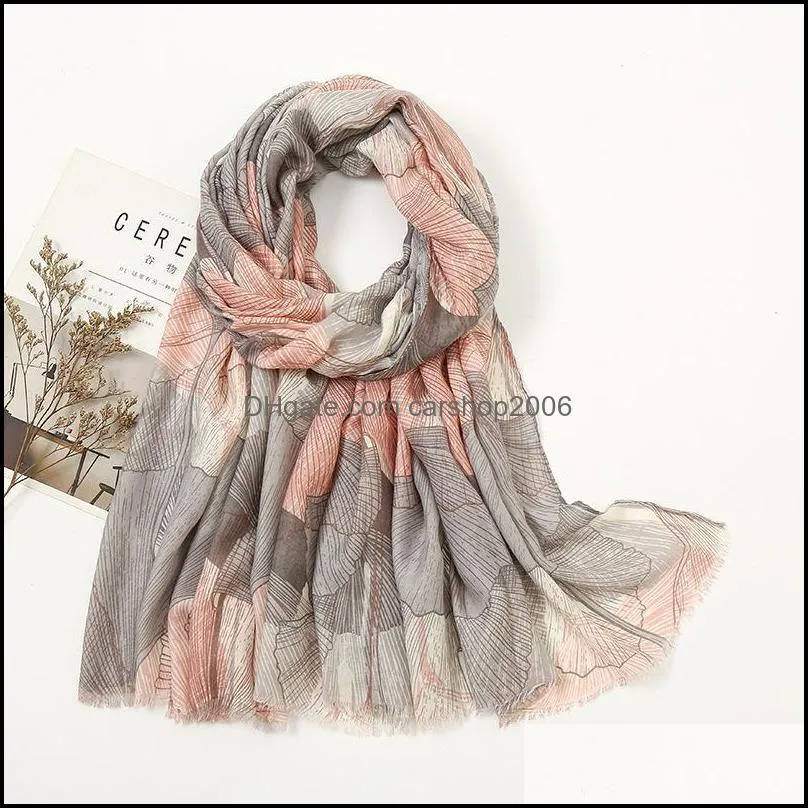 scarves retro art print shawl scarf high quality square beach sunscreen neckerchief autumn winter foulards muslim women hijab