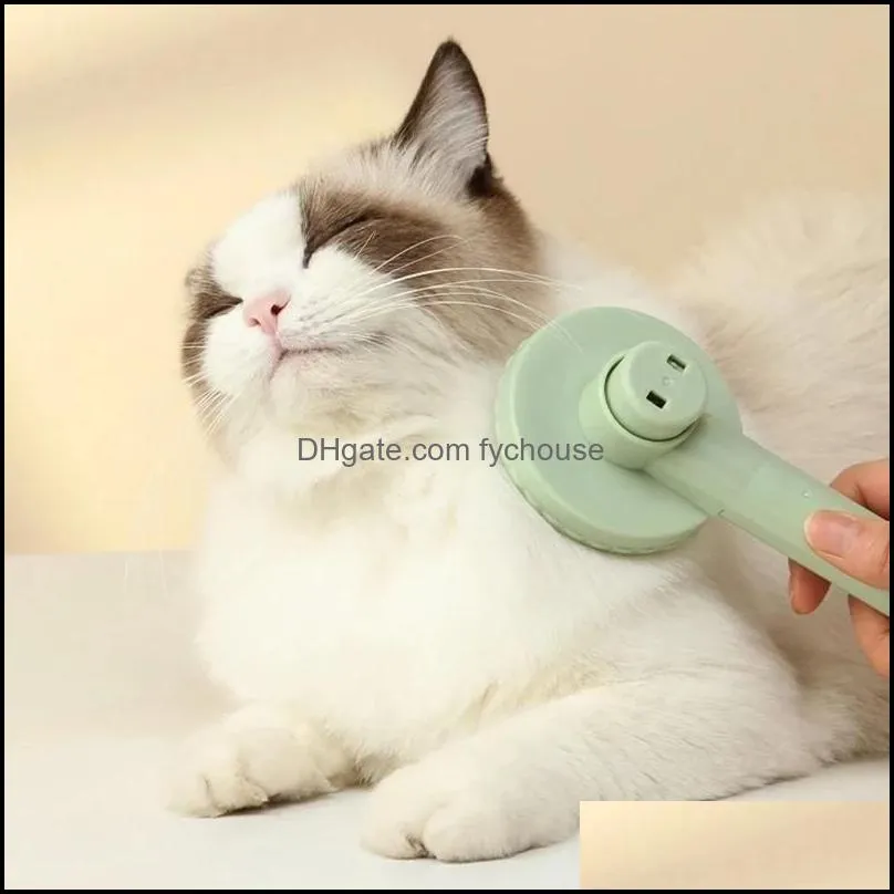 cat brush comb removal cats cleaning supplies grooming toolsautomatic hair brush clippers dog accessories wholesale