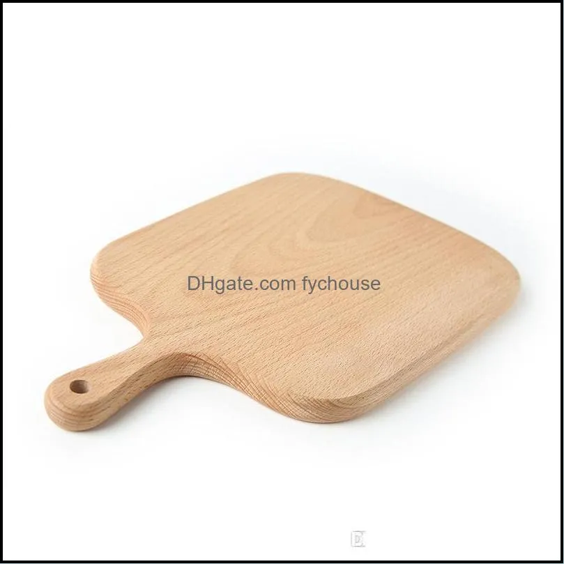 home chopping block kitchen beech cutting board cake plate serving trays wooden bread dish fruit plate sushi tray baking tool bc