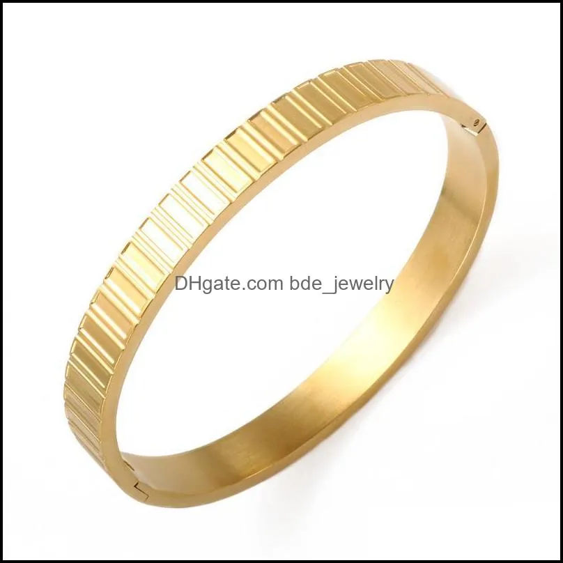 bangle trendy mix color enamel bracelet gold plated bracelets for woman lady geometric jewelry gift wholesalebangle