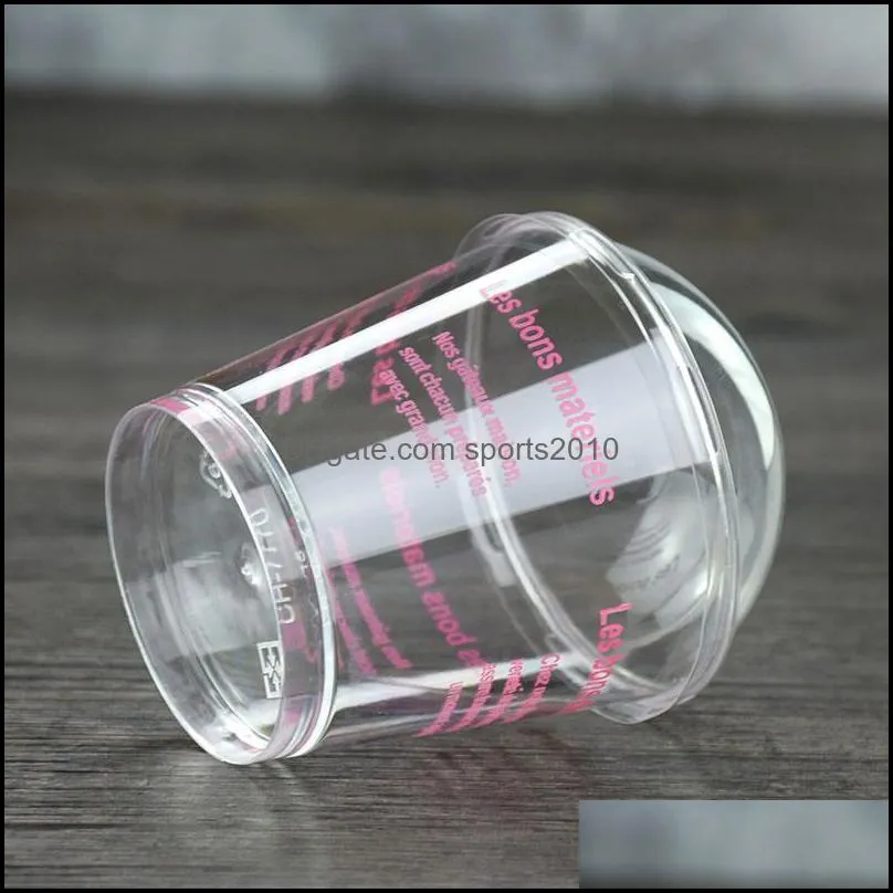 tiramisu cake dessert cup disposable pudding mousse ice cream cups with lid mold clear plastic tiramisu cup