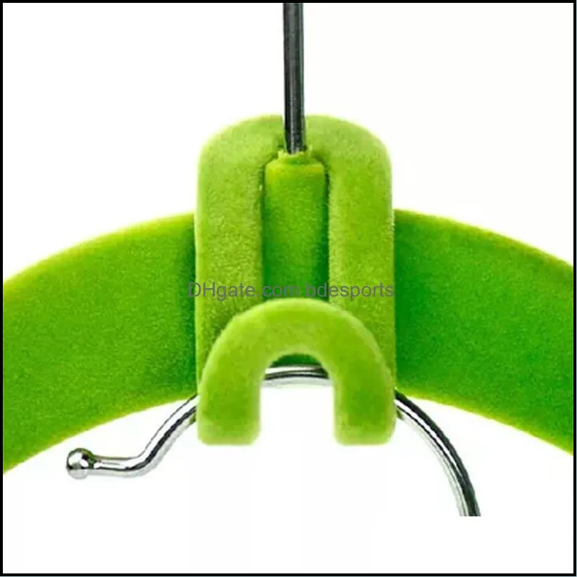 non slip flocking hanger hook flocking clothes hanger wardrobe space save magic flock clothes hanger rack hooks