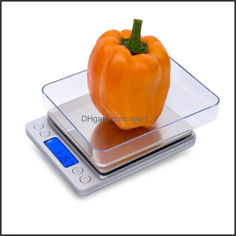 electronic digital display scale 500g/0 01g 1000g/0 1g 2000g/0 1g 3000g/0 1g kitchen jewelry weight scales