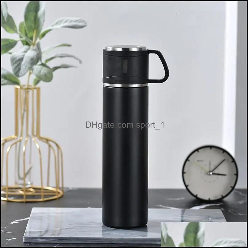 580ml thermos stainless steel thermo mug tea coffee thermal cup insulated vacuum water bottle portable travel coffee mug