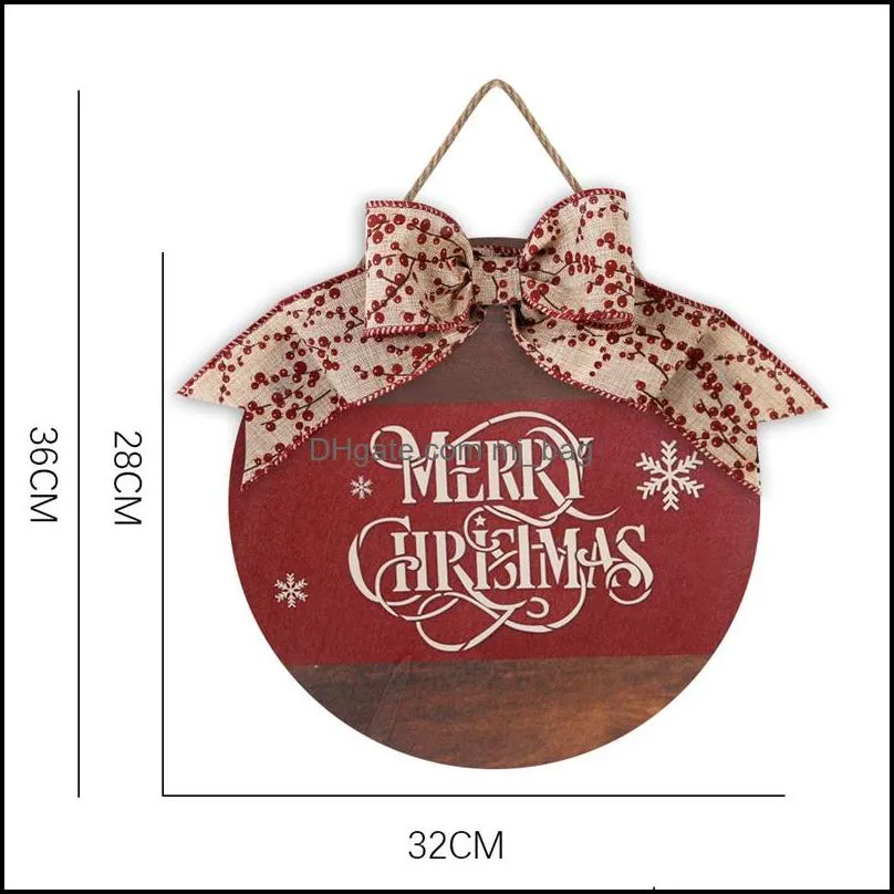 christmas door wooden decorations with plaid bow holy night front door sign for xmas home fireplace wall farmhouse decor