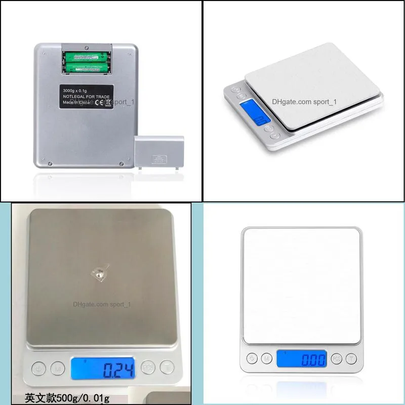 electronic digital display scale 500g/0 01g 1000g/0 1g 2000g/0 1g 3000g/0 1g kitchen jewelry weight scales