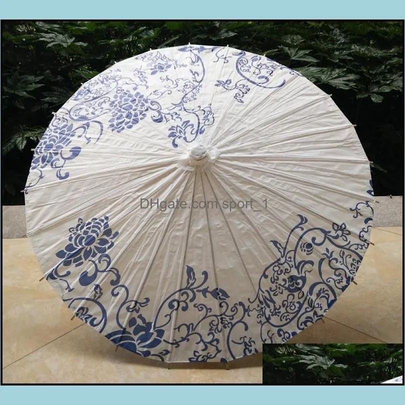 thank you paper umbrella mr mrs just married wedding white paper umbrella bridesmaid bridal wedding parasol