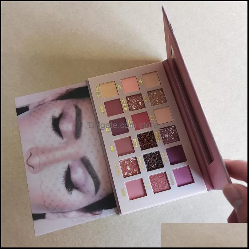 beauty makeup 18 colors eyeshadow nude palettes matte shimmer eye shadow palette dhs