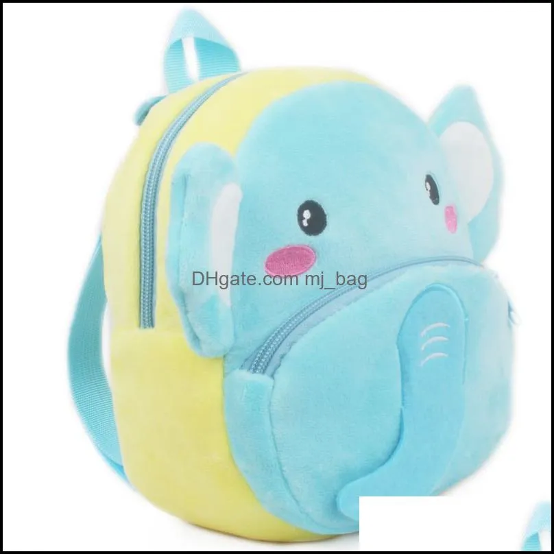 party favors mini plush animal toy bag cute toddler backpack mini school bags for kids age 24 years old christmas birthday kindergarten