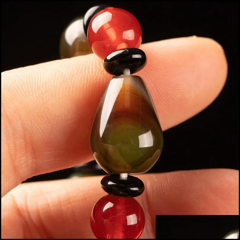 bohemian bracelets nature stone bead agate crystal bracelet for women birthday gift fashion jewelry
