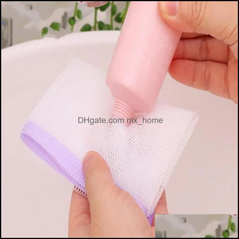 handmade soap bubble foaming net cleansing cream cleansing soap wash soap bubble bag net bag 