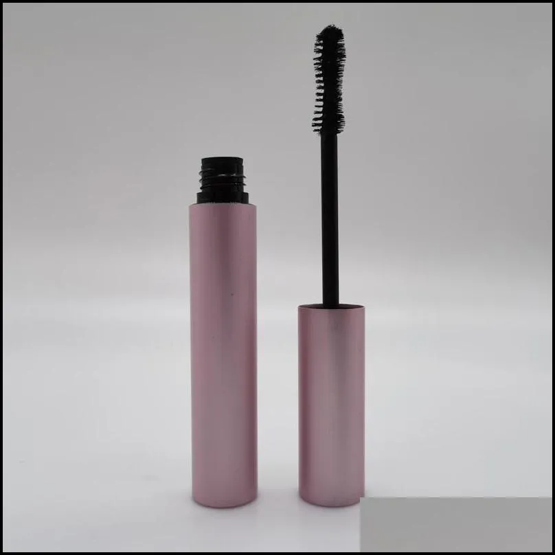 eye lashes makeup mascara extension long lasting curling eyelash brush with pink aluminum tube 8ml
