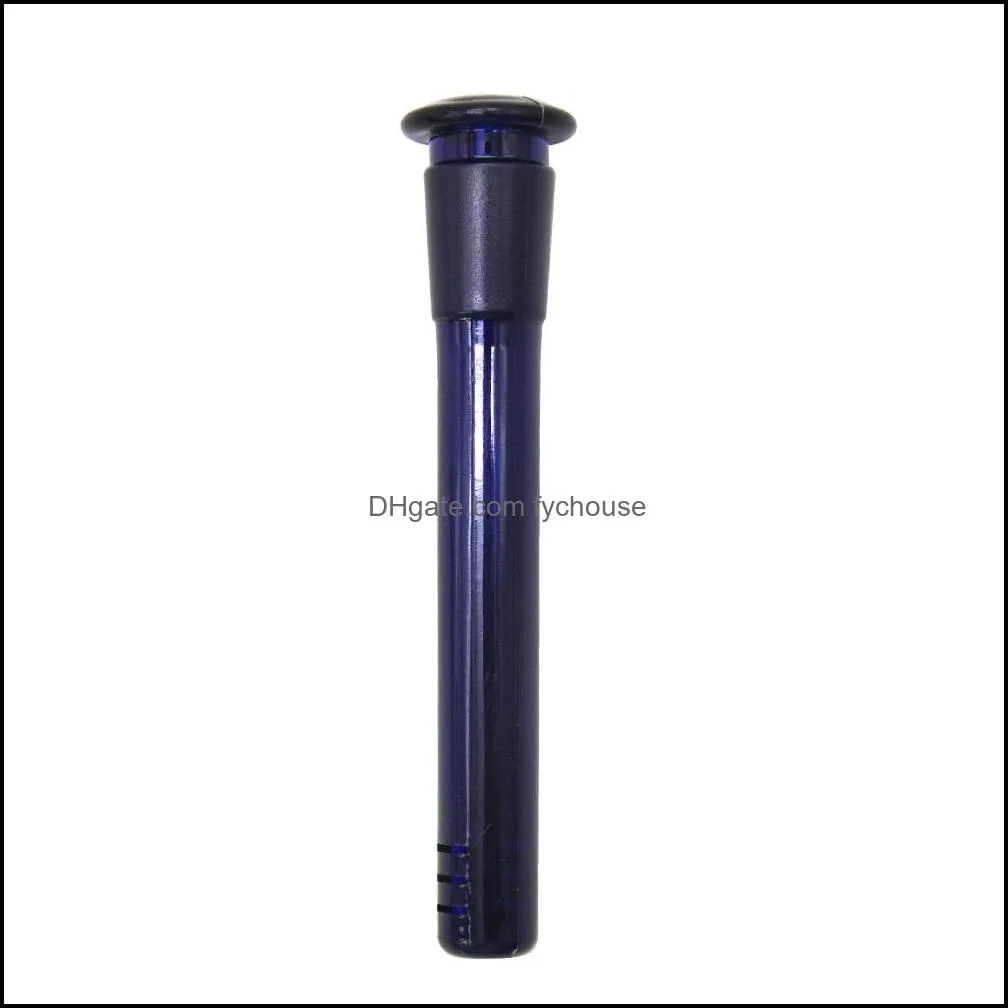 unbreakable 140mm acrylic downstem diffuser 14mm 18mm male female joint colorful plastic down stem for glass oil burner pipe water