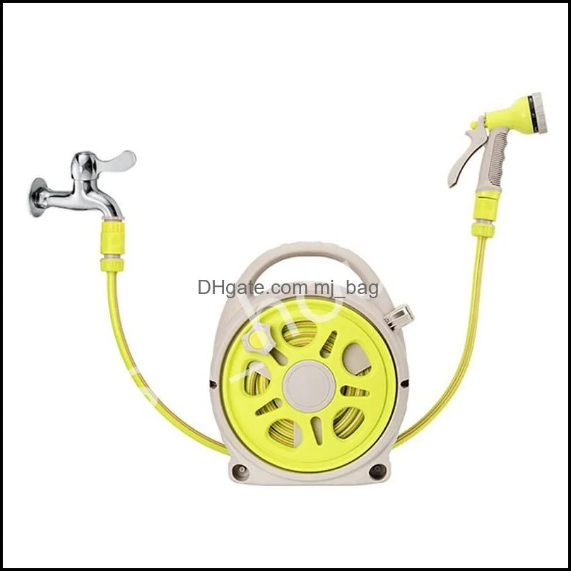 garden watering equipments 16 meters portable car washing water gun telescopic hose gardens watering pipe with faucet